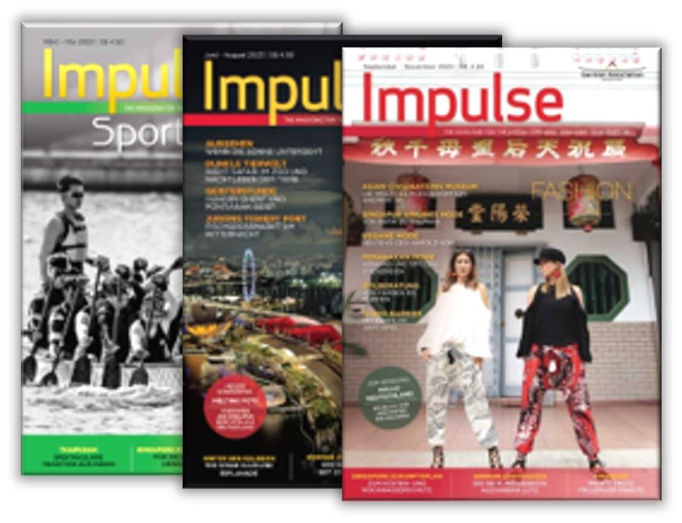 Als Mitglied bekommt Ihr automatisch ein kostenloses Jahres-Abonnement der Mitgliedszeitschrift "Impulse" als Print Ausgabe nach Hause geschickt.   Die Redaktion der Impulse freut sich über Eure Mitwirkung, wenn Ihr dazu Lust habt. Sprecht die Impulse Redaktion gerne per Email an!   